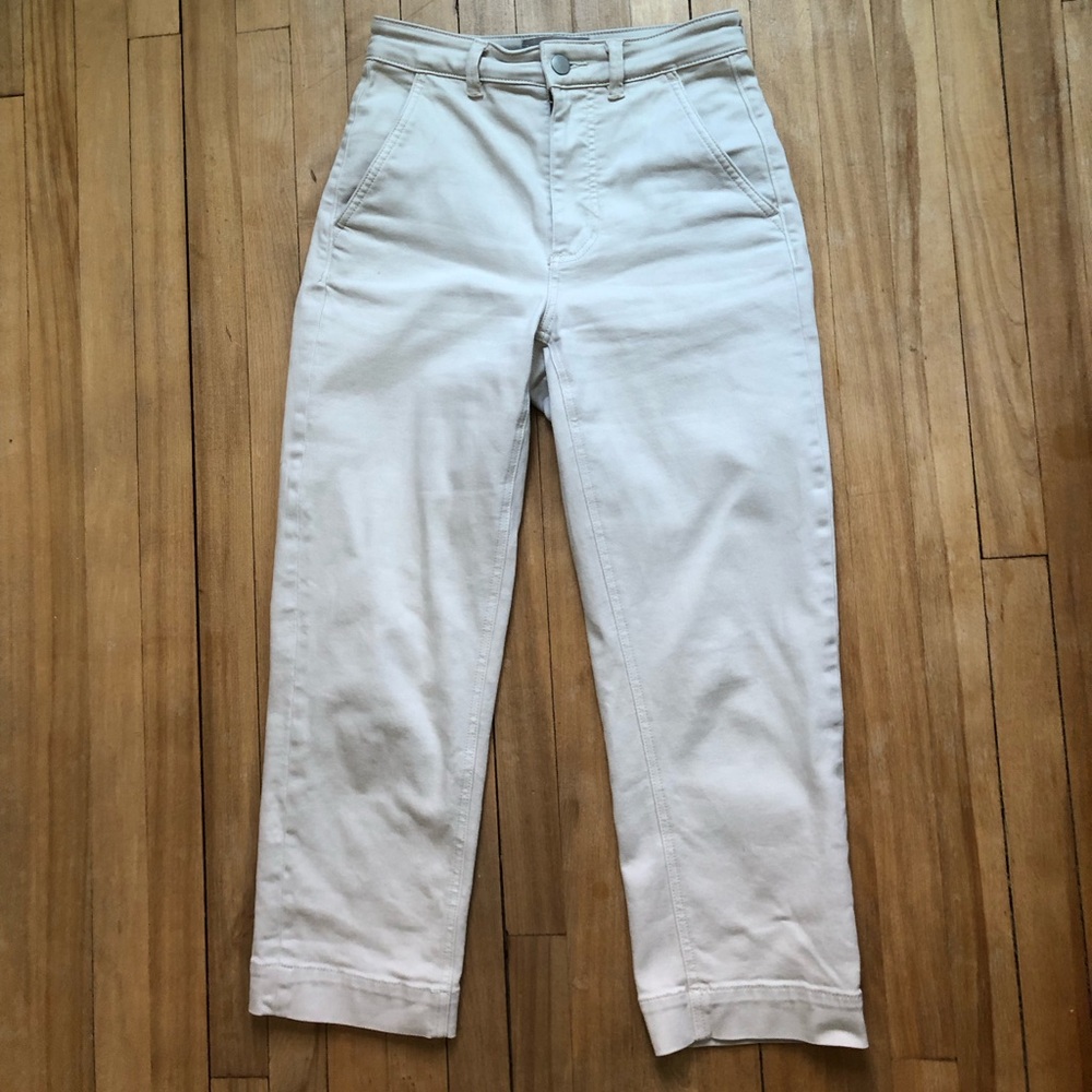 Everlane straight leg crop pants